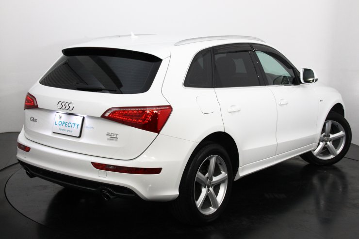 アウディ Q5 2.0 TFSI quattro SラインPKG スマートキー ルーフレール