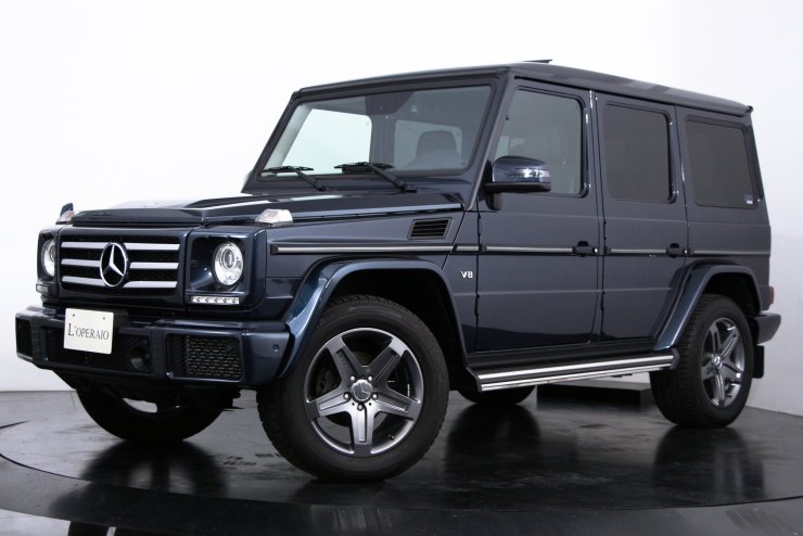 メルセデスベンツ Gクラスロング G550l 4wd Emerald Black Limited 限定50台 後期4 000cc サンルーフ Harman Kardonスピーカー 全席シートヒーター 新車保証h31年2月迄 中古車