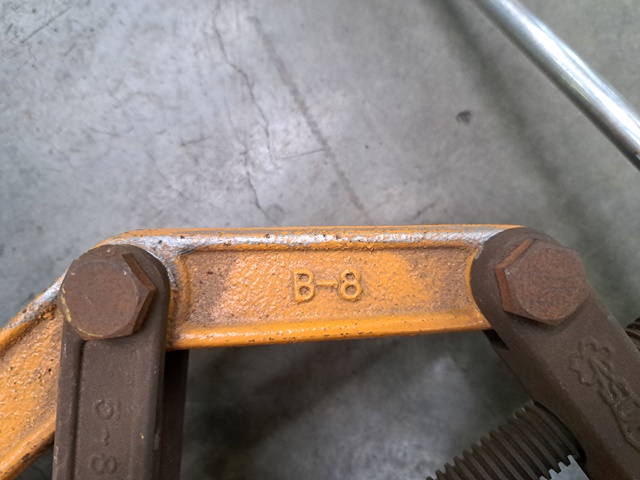 スーパーブリッジ 配管組立用治具 B-8