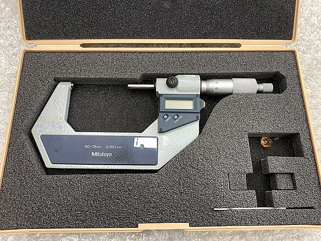 ミツトヨ デジタル外側マイクロメーター MDC-75M(293-423-20) | マシン 