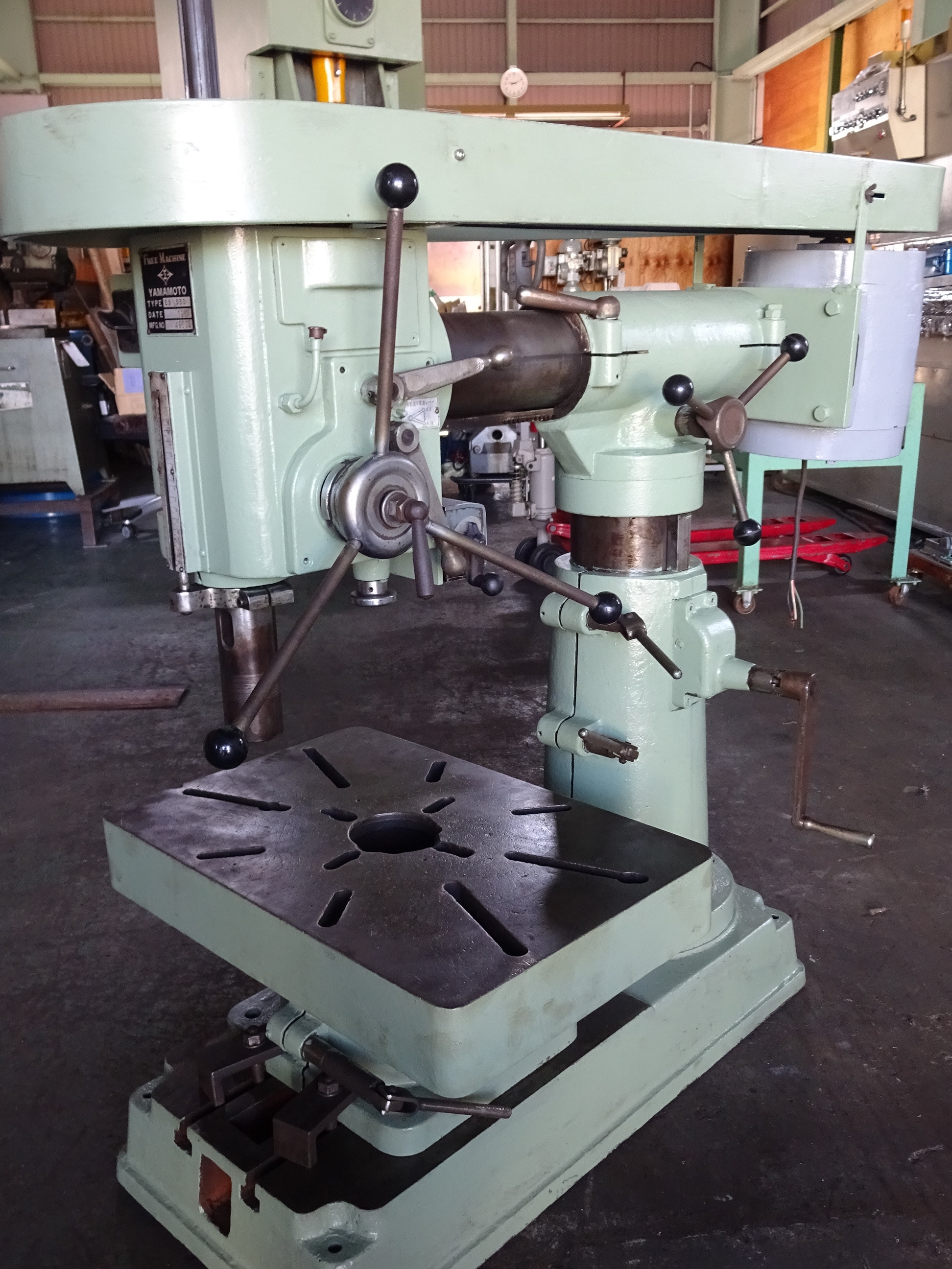 フリーボール盤 山本工機 ES-550｜中古機械ならマシンライフ