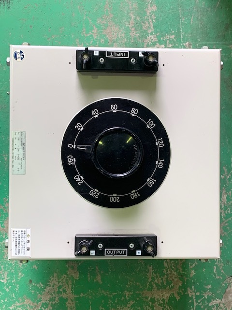山菱電機 電圧調整器(ボルトスライダー) S-260-20 | マシンライフ 山菱電機 電圧調整器(ボルトスライダー) S-260-20 | マシンライフ