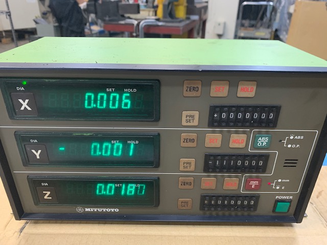 中古】ミツトヨ 3軸デジタルカウンター KA-13
