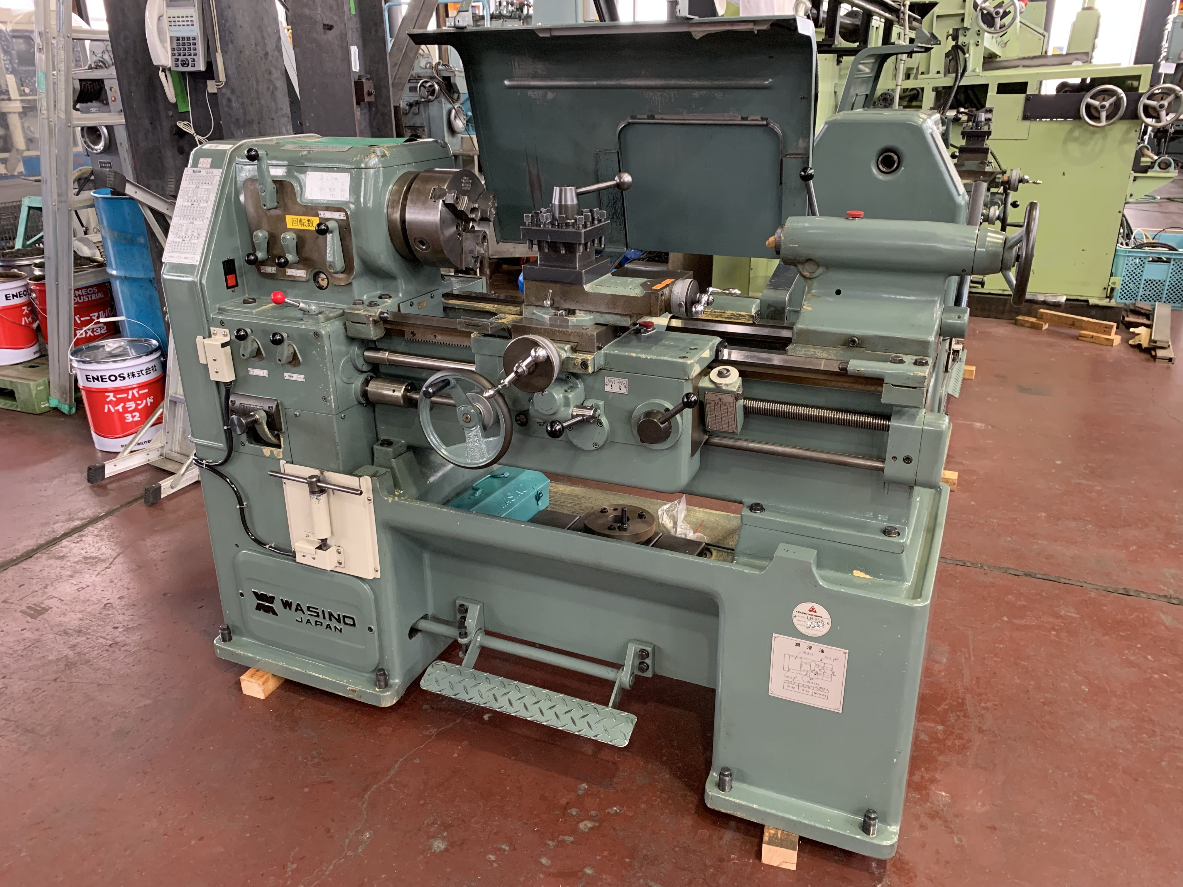 精密旋盤 三相200v / 正転 逆転 確認出来ません/ 回転動作確認済み / 中古 刃が付きます 精密旋盤 三相200v &frasl; 正転 逆転 確認出来ません&frasl; 回転動作確認済み &frasl;