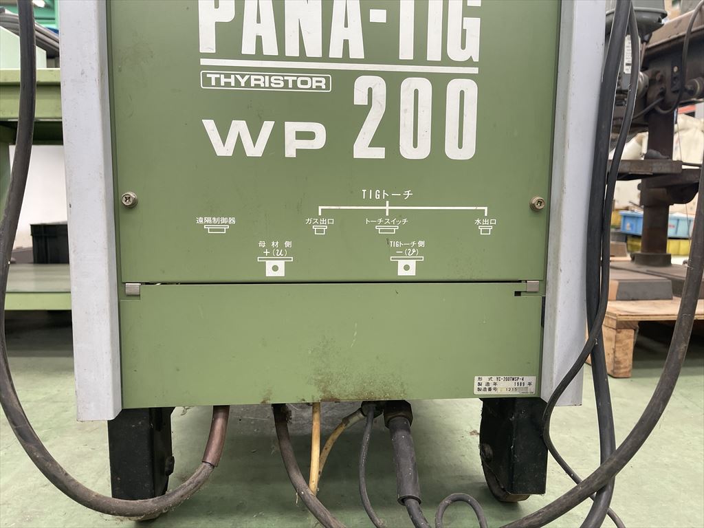 ジャンク】交直両用 TIG溶接機 PANA-TIG WP300 National 松下