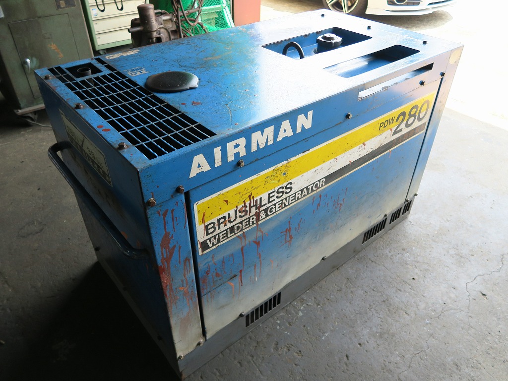 北越⭐︎PDW280⭐︎エンジン溶接.発電機⭐︎