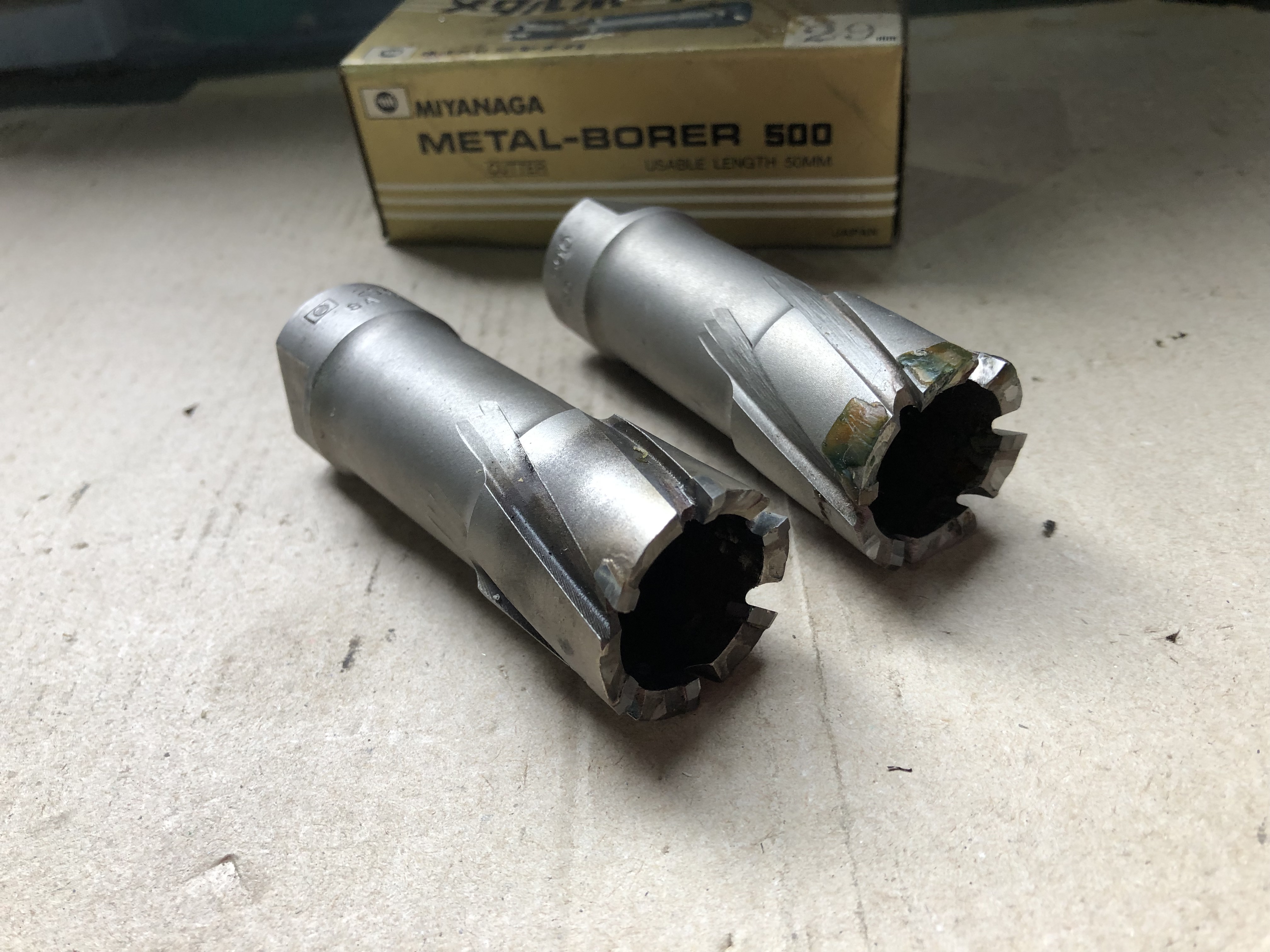 ミヤナガ/MIYANAGA メタルボーラー500 【メタルボーラー500】φ29mm(2個）