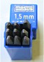 MASUS 刻印 1.5mm 0~8