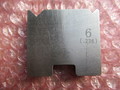 アマダ/AMADA ベンダー金型(2Vダイ) W10xD50xH45mm(V1=6)(V2=10)