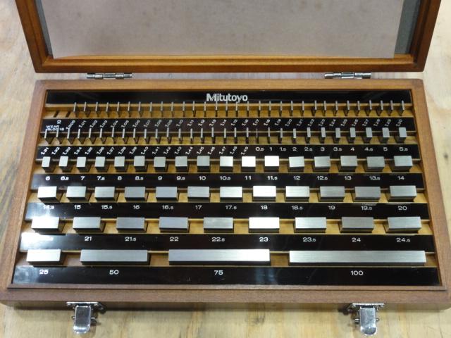 MITUTOYO｜ミツトヨ ブロックゲージセット BM1-103-1 | マシンライフ 