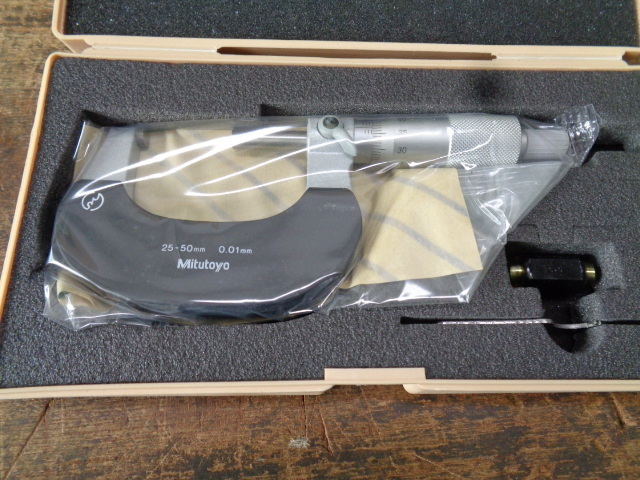 ミツトヨ マイクロメーター M310-50 | マシンライフ