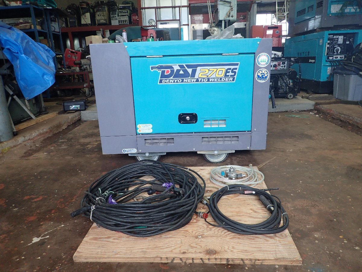 エコツール知立店】DENYO/デンヨー エンジン式 発電機 ウェルダー GAW
