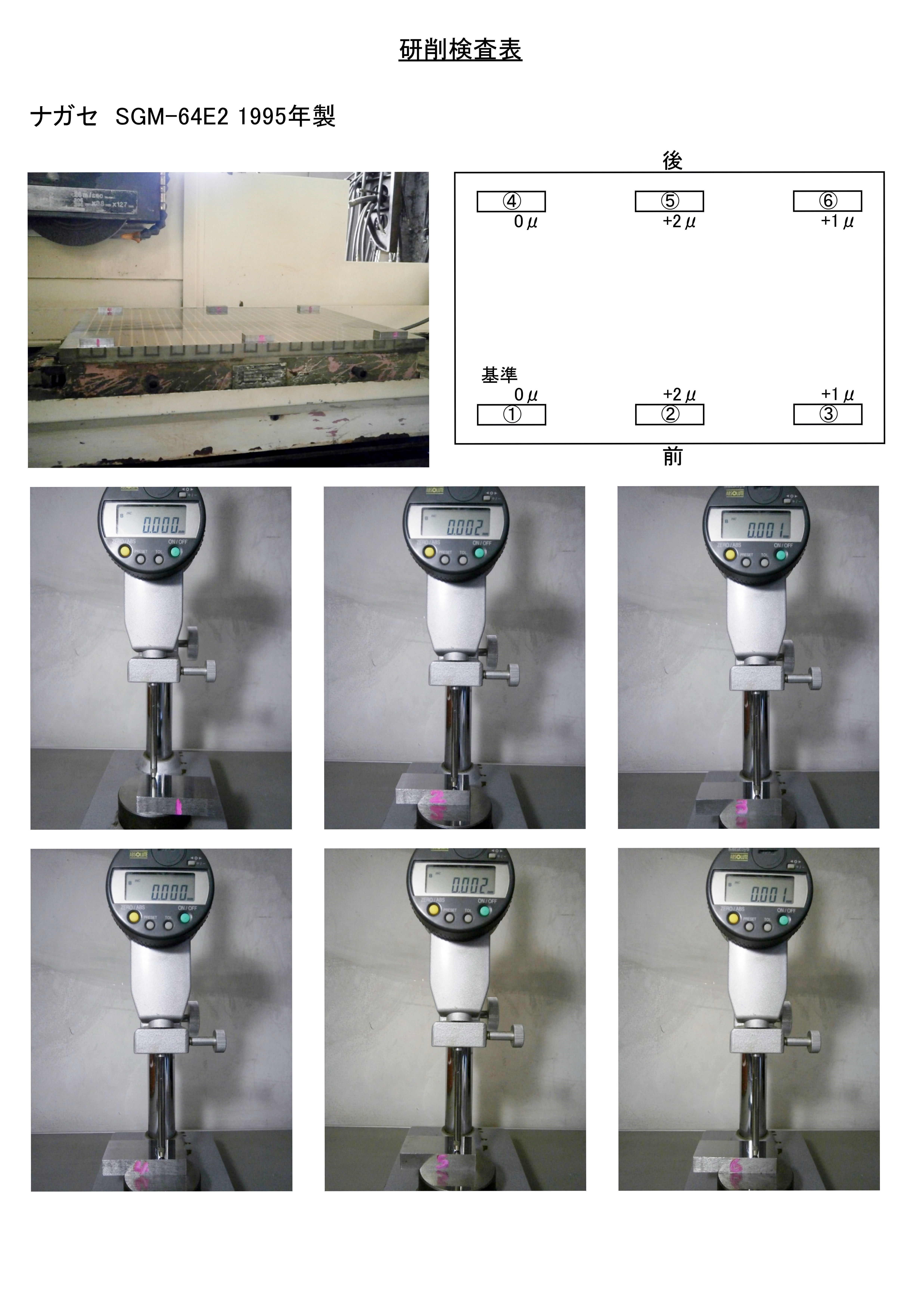 ナガセインテグレックス NC平面研削盤 SGM-64E2 | マシンライフ