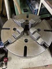  四つ爪単動チャック 14inc