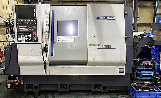 シチズン NC自動盤 BNE-51SY6 | マシンライフ