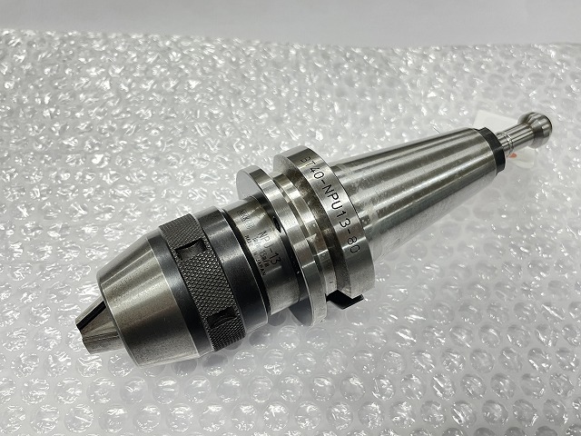日研工作所|NIKKEN キーレスドリルチャック BT40-NPU13-80