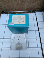  電圧計　 新古品 MODEL::MRA-52