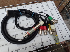   Lynx STUDIO TECHNOLOGY Lynx AES16-e Pcle オーディオインターフェース用　Lynx CBL-AES 1604 ケーブル　 新古品 