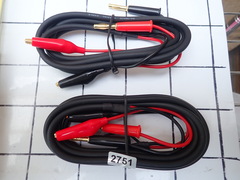  バナナ端子　ワニ口　コード　 新古品 