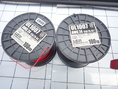 電線産業KK  UL1007  AWG24  CSAITR　 新古品電 電線産業KK
