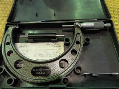 ミツトヨ 外側マイクロメータ OM-125