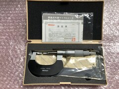 ミツトヨ/Mitutoyo 直進式ブレードマイクロメータ 【直進式ブレードマイクロメータ】BLM-25(122-101)