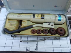  リード油圧パンチ　HP-1　 新古品 