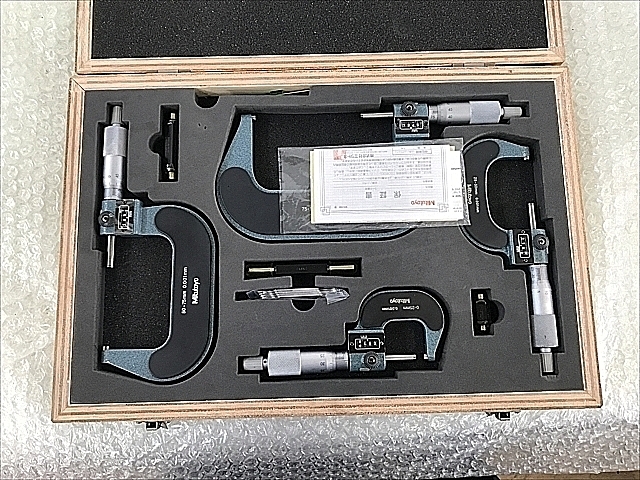 ミツトヨ 外側マイクロメーターセット M820-100ST(193-916)