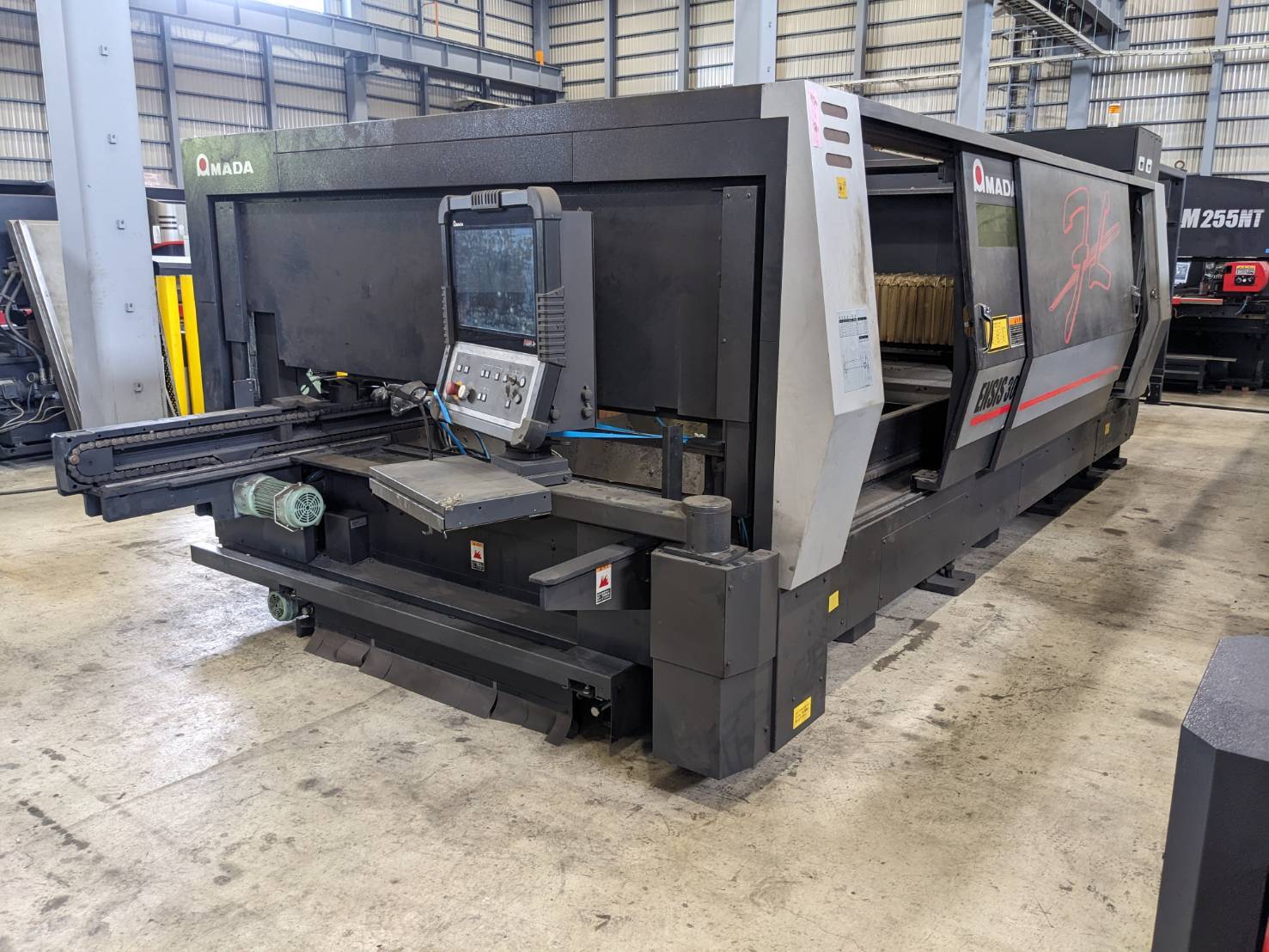 引き取り歓迎4０Wレーザー加工機レーザー、ハニカム台付、ウォータークーラー付き 引き取り歓迎40Wレーザー加工機レーザー、ハニカム台付、ウォーター