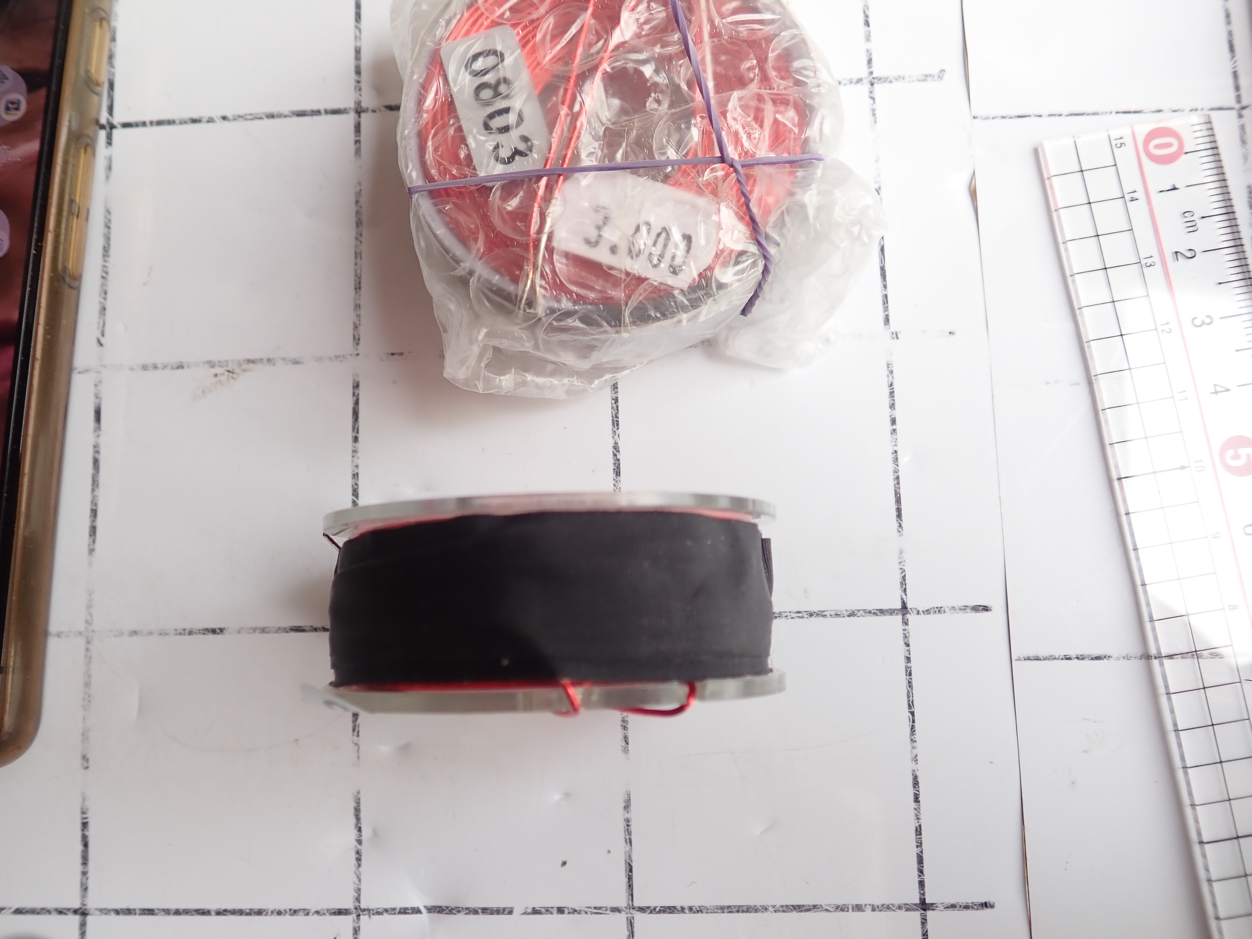 Erse 空芯コイル　赤　新古品 