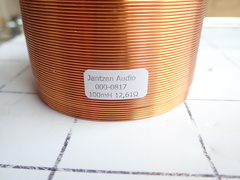 Jantzn Audio 社 空芯コイル　000-0817   100mH   12.61Ω　新古品 