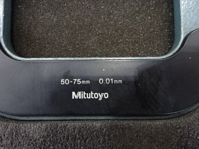 MITUTOYO｜ミツトヨ	 替駒式ねじマイクロメーター TMC-75