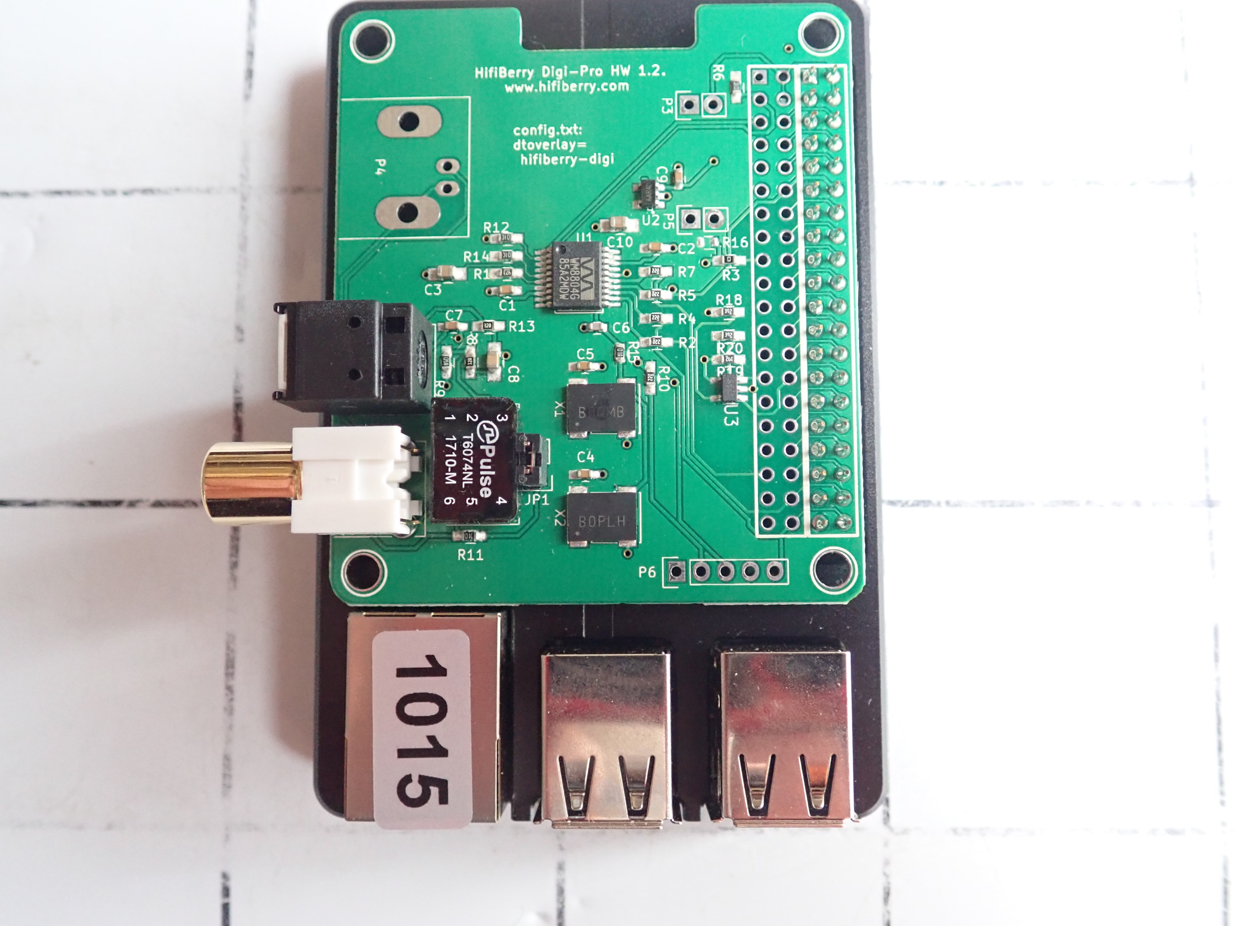  HiFi Berry Digy-Pro  HW1.2　新古品 