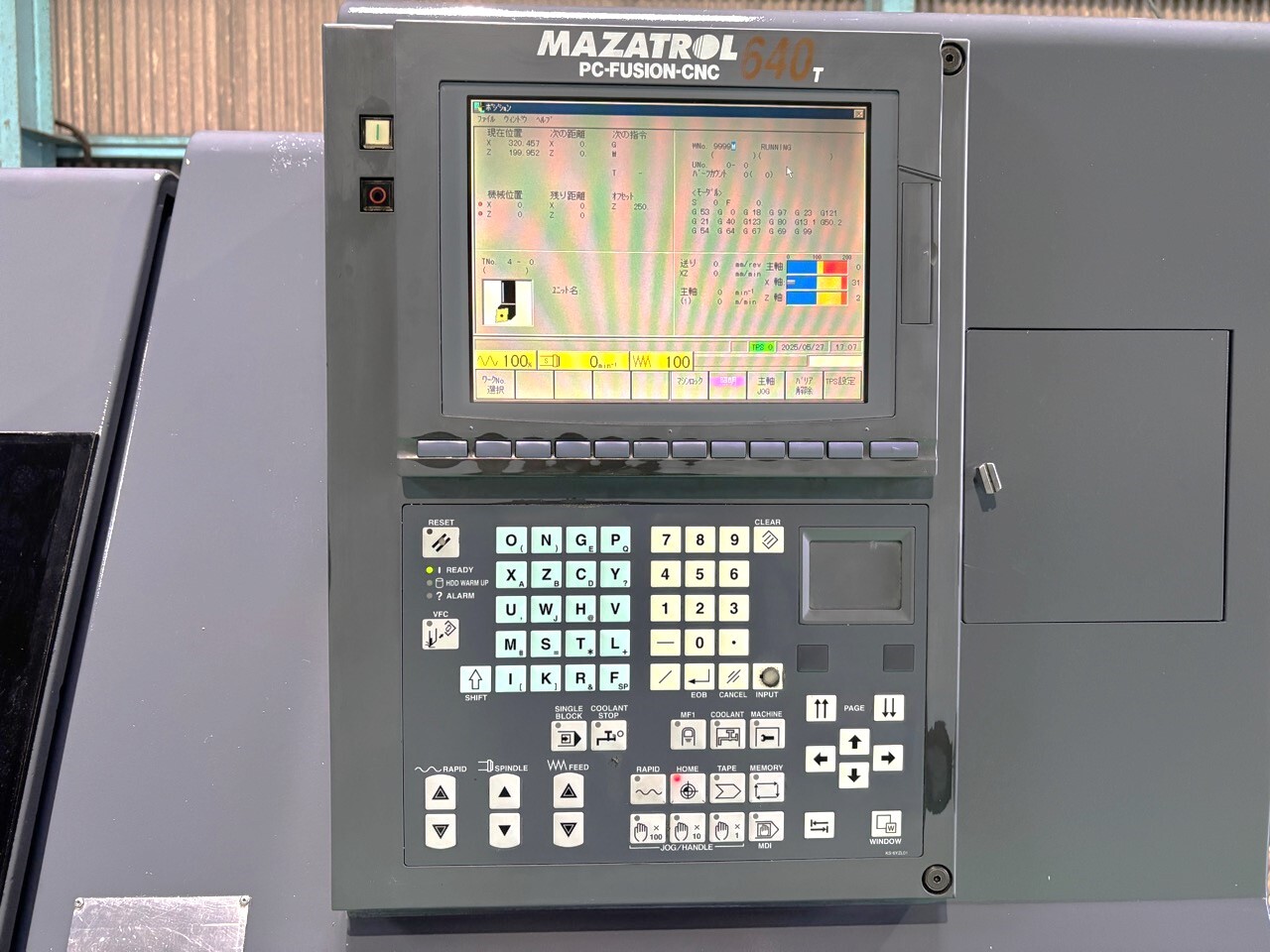 マザック 8″NC旋盤 SQT-200