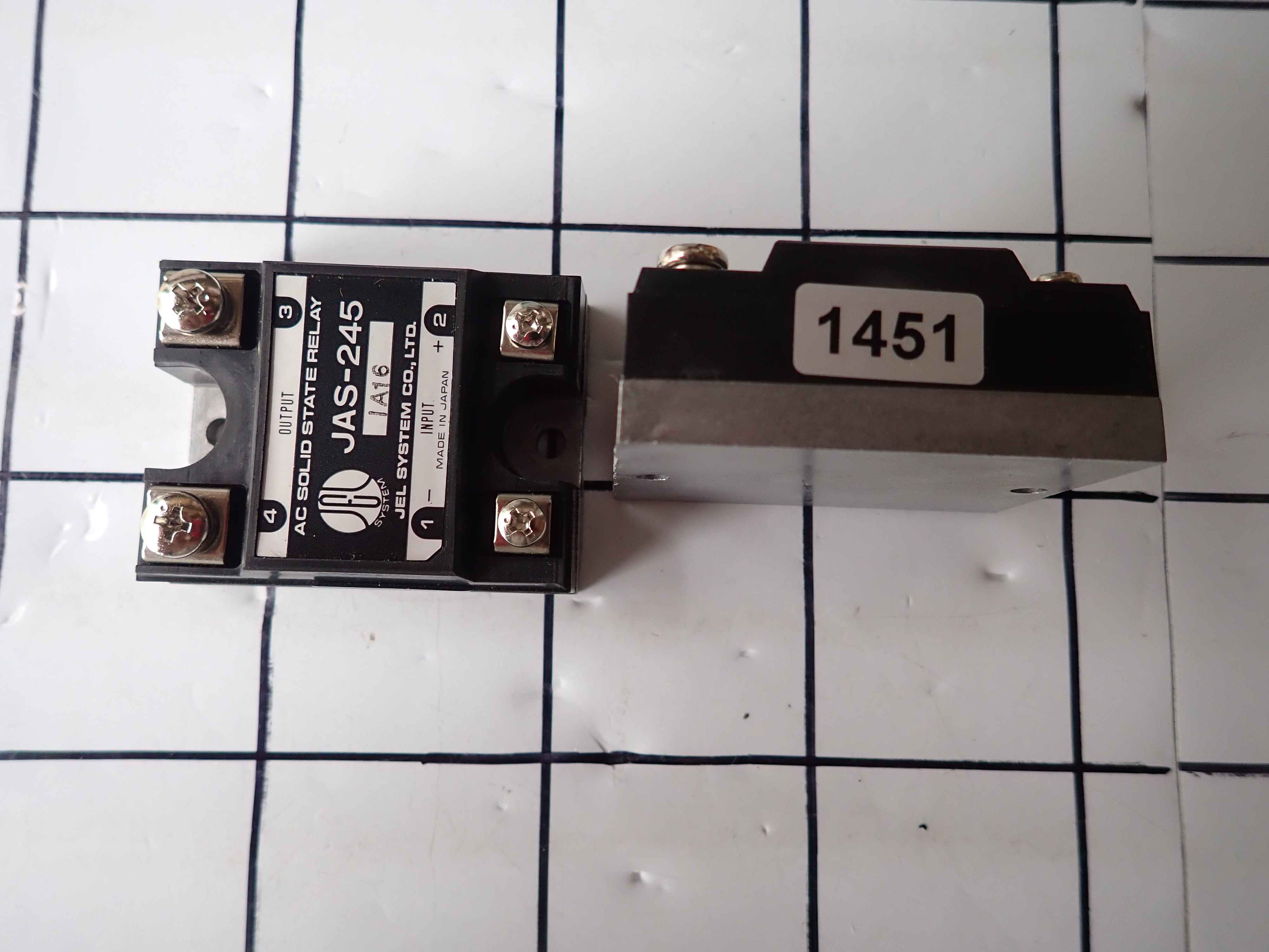 JEL SYSTEM CO.,LTD製 JAS-245 ソリッドステートリレー(SSR) 新古品 
