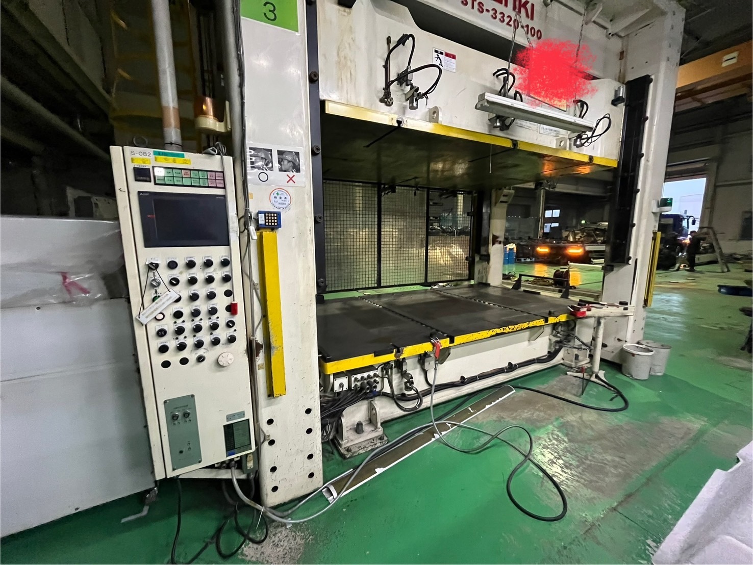三起精工 100T油圧プレス STS-3320-100TW