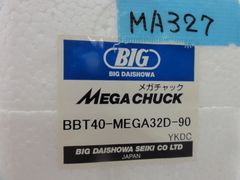 BIG メガダブルパワーチャック BBT40-MEGA32D-90