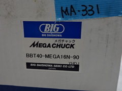 BIG メガダブルパワーチャック BBT40-MEGA16N-90