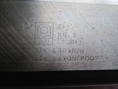 アマダ/AMADA ベンダー金型 長200　88°R0.2(7.874)  