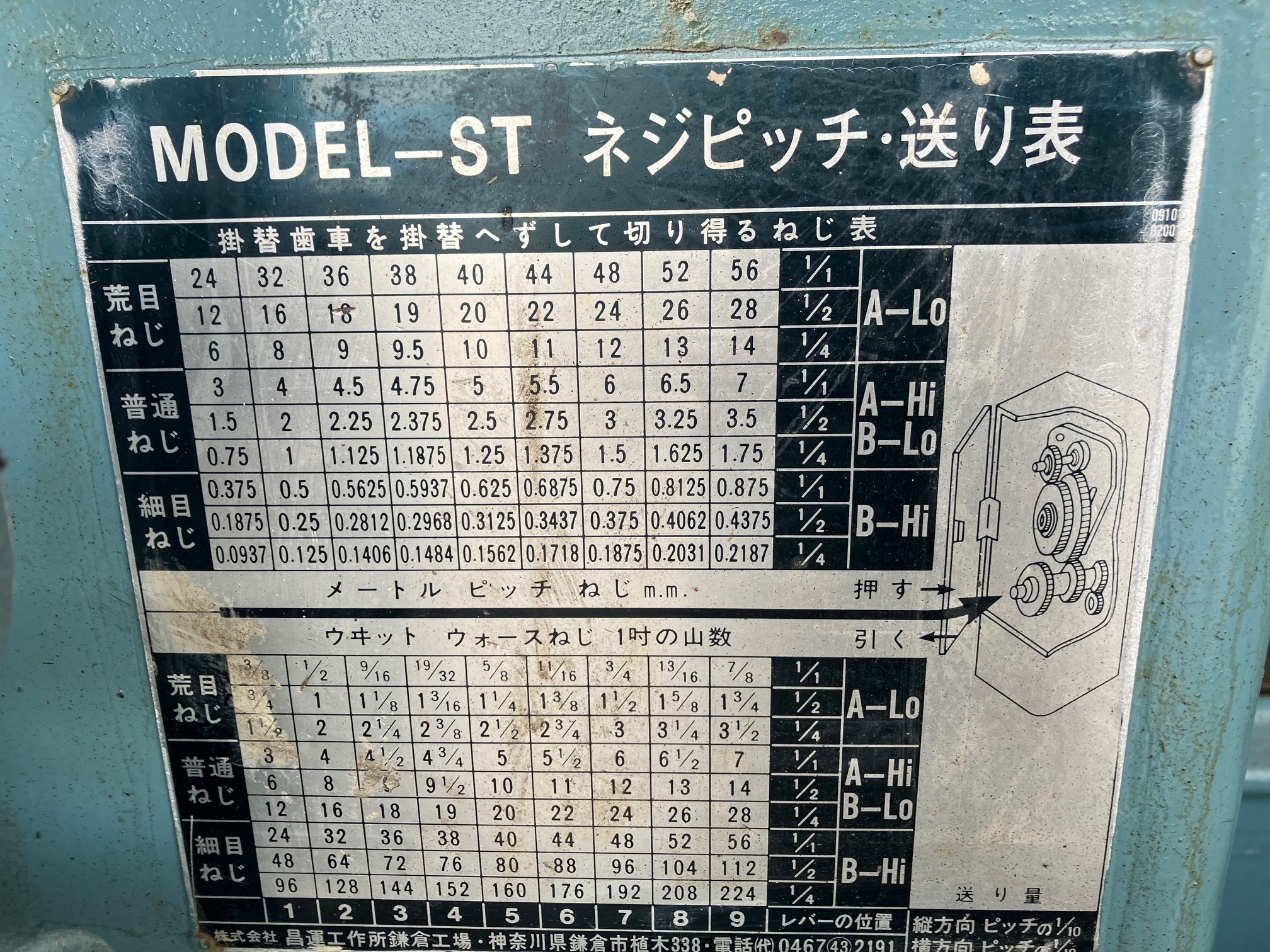 SHOUN｜昌運工作所 7尺旋盤 ST-5