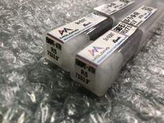 MITSUBISHI HITACHI TOOL エンドミル R5x75x0.9°（2本）