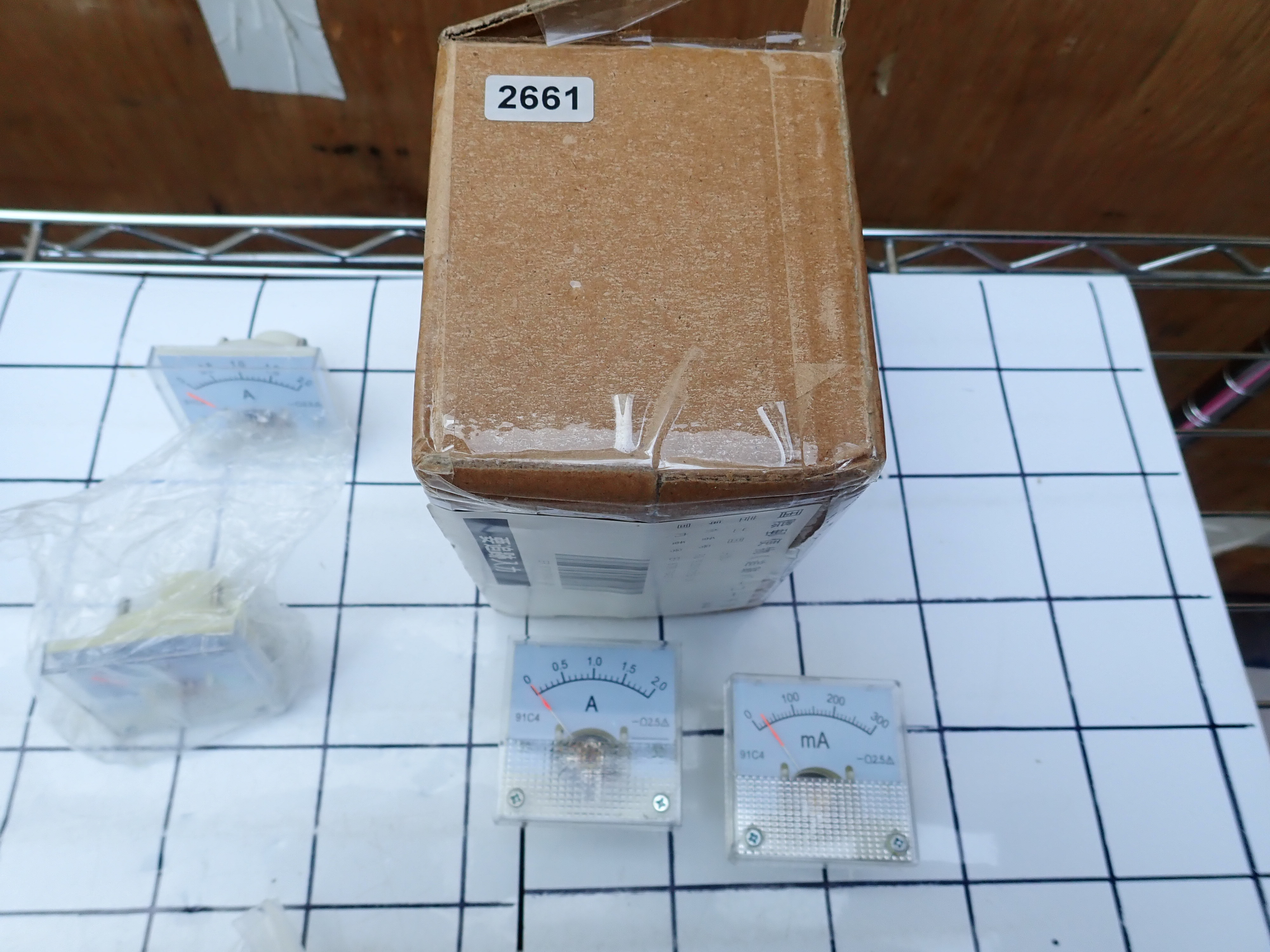  電流メーター　 新古品 