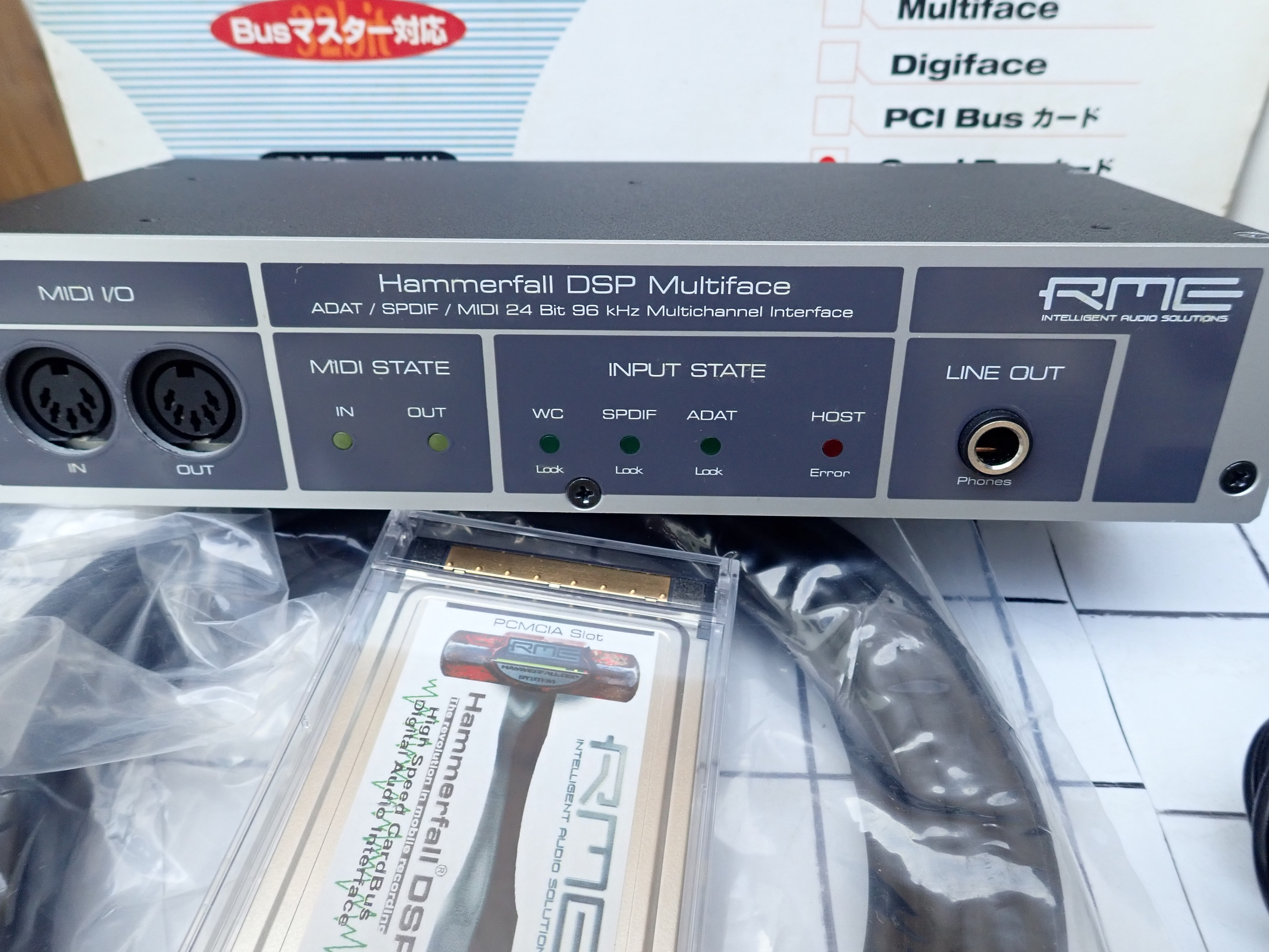 REM Hammerfall DSP Digiface デジタルインターフェース　 新古品 