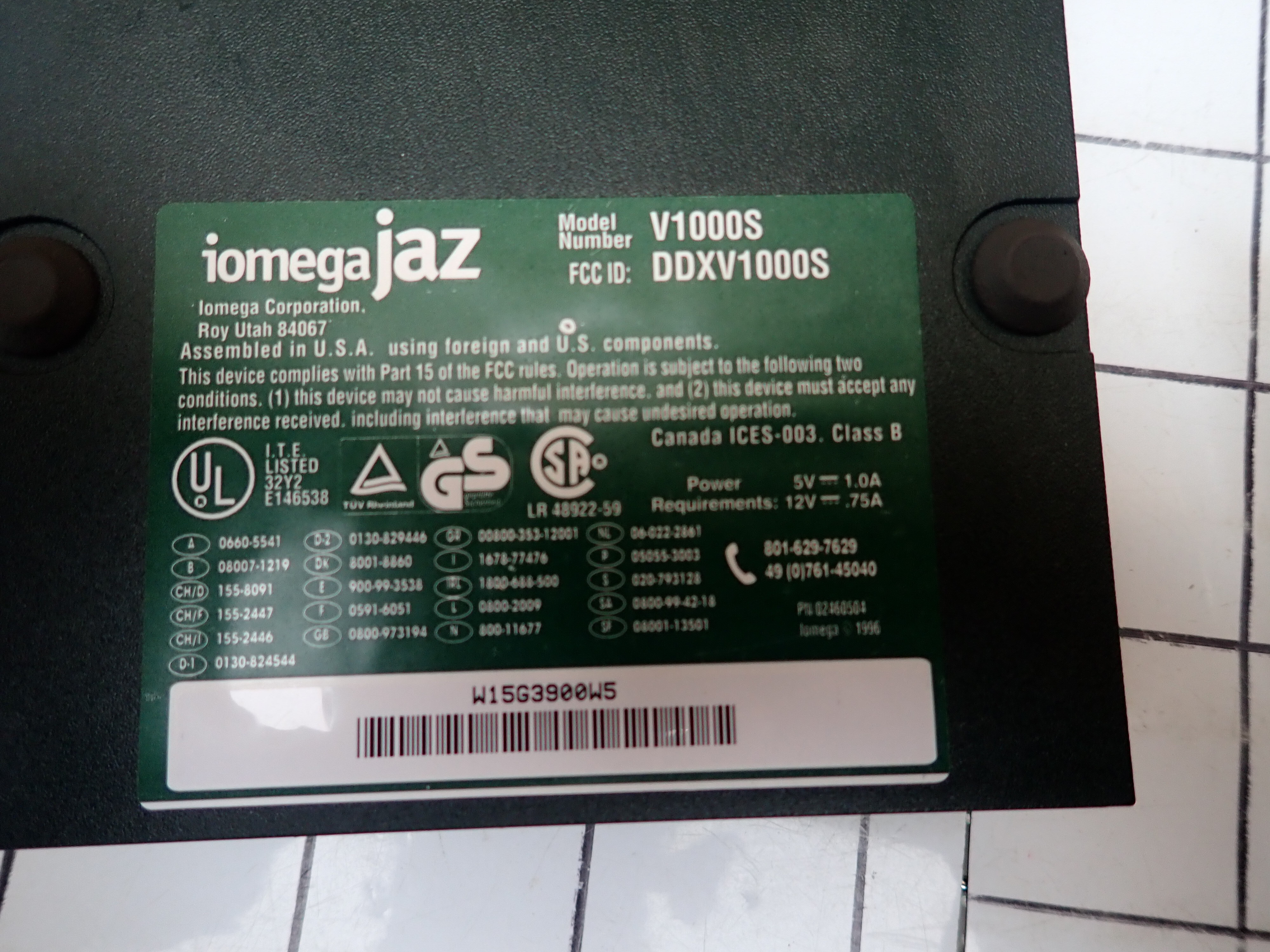 lomega Jaz ドライブ　 新古品 