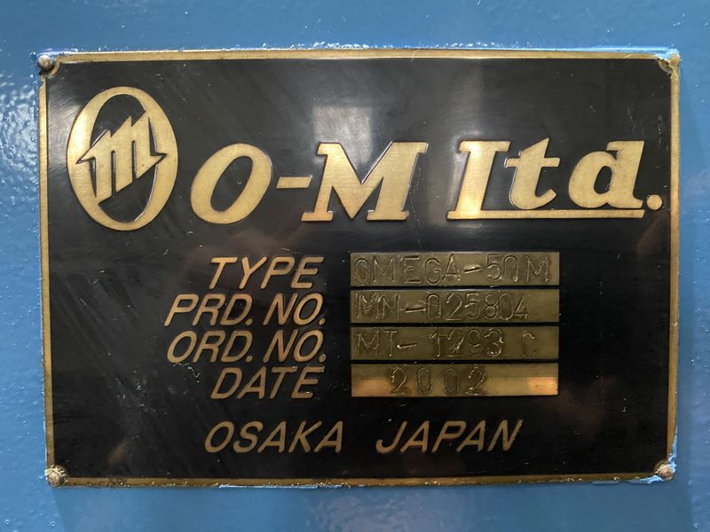 オーエム NCターニングセンタ OMEGA 50M