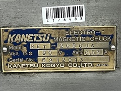 カネテック 可傾形電磁チャック KET-2060UA