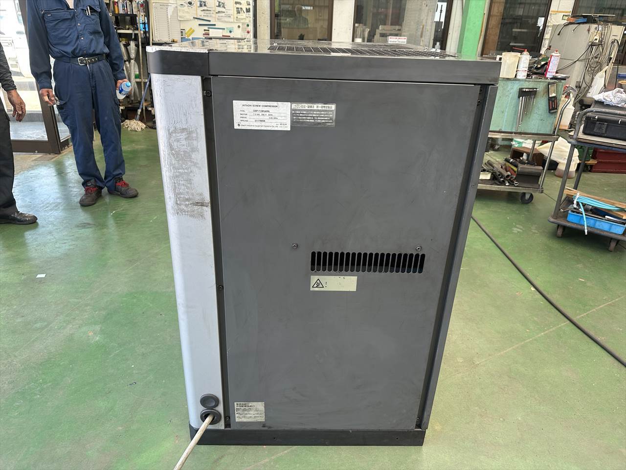 日立産機 コンプレッサー（スクリュー式） OSP-7.5M5ARN	