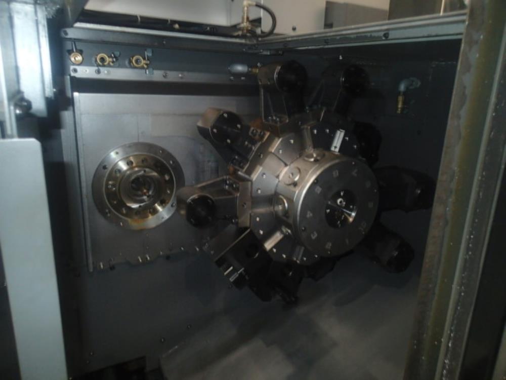 高松機械 2スピンドルNC旋盤 XW-130M