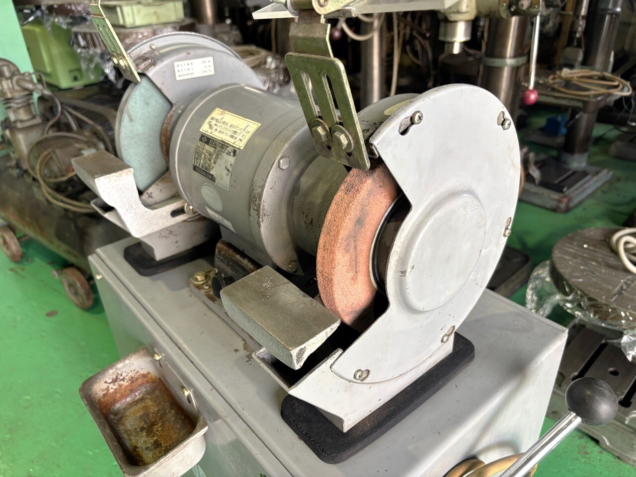 淀川電機 両頭グラインダー FG-205T