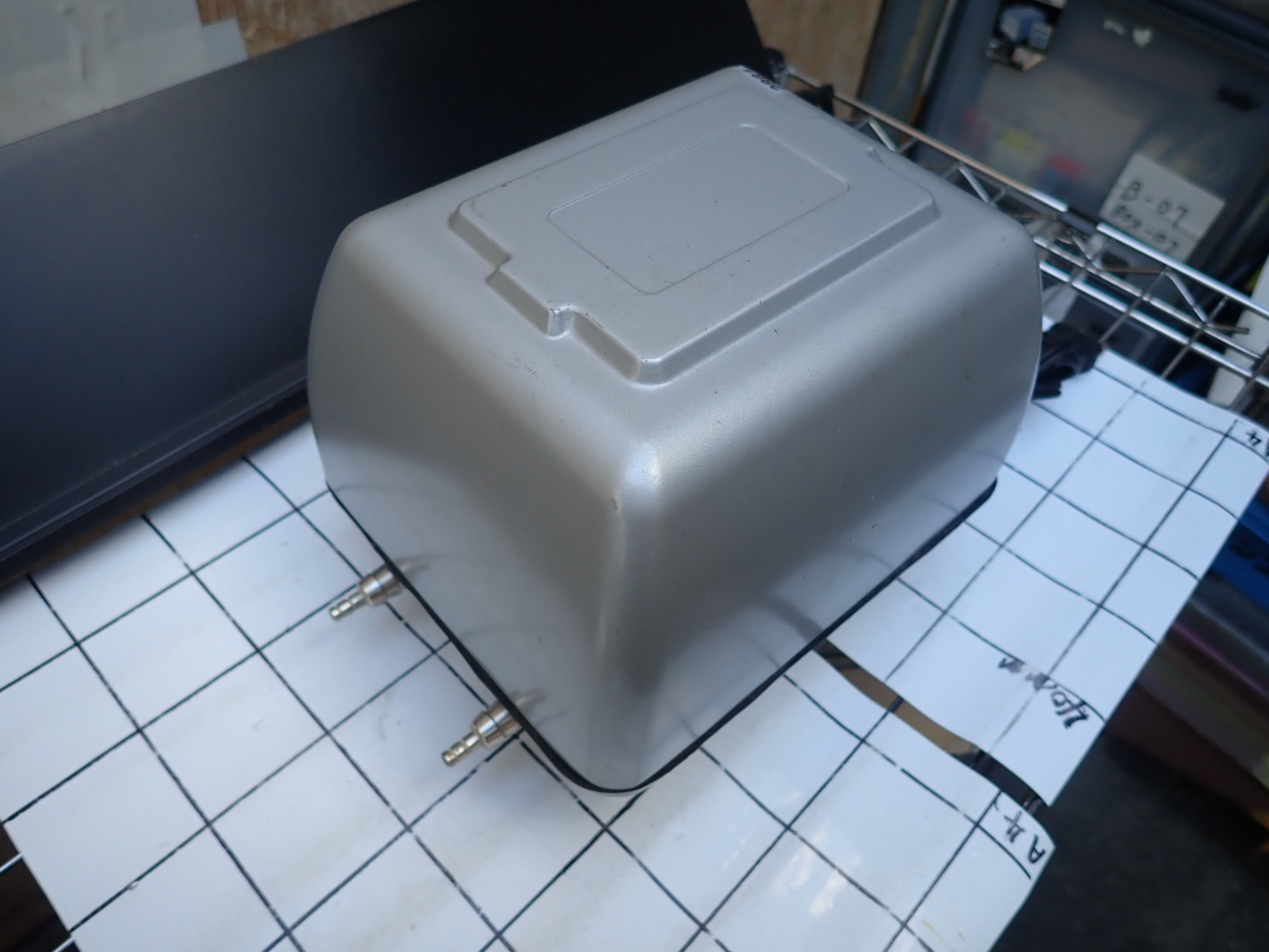 KK テクノ高槻 吸排両用型ダイヤフラム　エアポンプブロワ浄化槽　 新古品 MODEL::SPP-25GAS-261